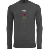 Mister Tee - Lost Youth Rose Crewneck sweater trui - Grijs