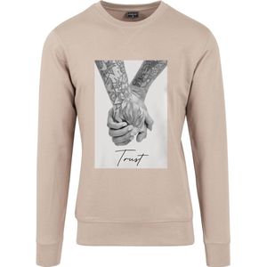 Mister Tee - Trust 2 0 Crewneck sweater trui - Geel
