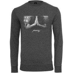 Mister Tee - Pray Crewneck sweater - Grijs