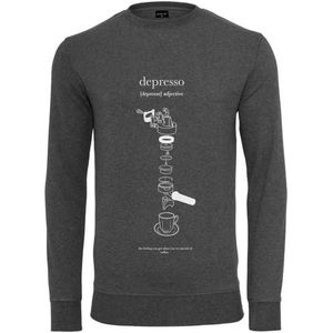 Mister Tee - Depresso Crewneck sweater - Grijs