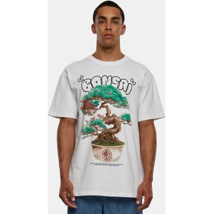 Mister Tee - Bonsai Heavy Oversize Heren T-shirt - Wit