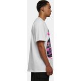 Mister Tee - Speed Heavy Oversize Heren T-shirt - Wit