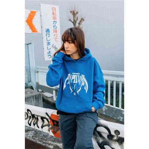 Mister Tee - Origami Heavy Oversize Hoodie trui - Blauw