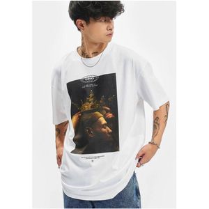 Mister Tee - Kid from Akron Oversize Heren T-shirt - Wit