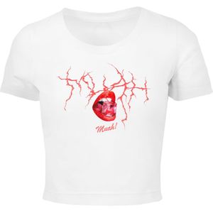 Mister Tee Shirt  rood / wit