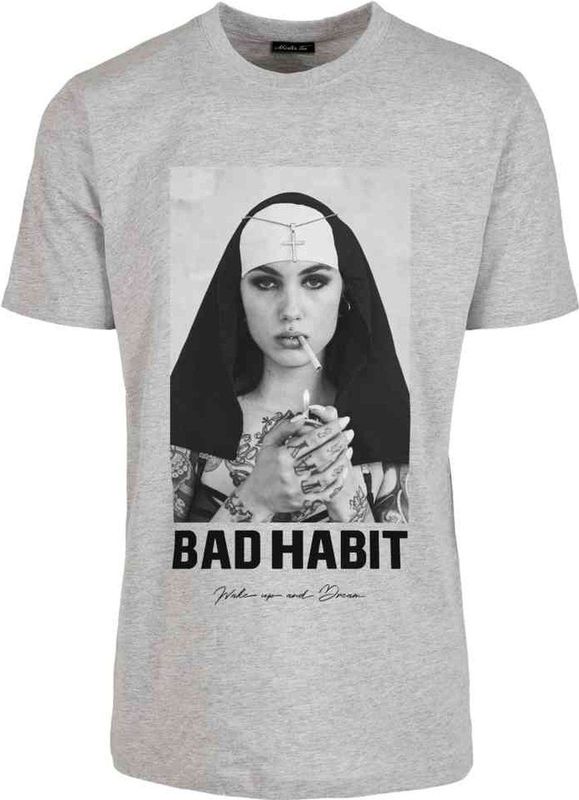 Mister Tee - Bad Habit Heren T-shirt - Grijs