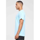 Mister Tee Shirt 'Good Vibes Drink'  blauw / lichtblauw / pink / wit