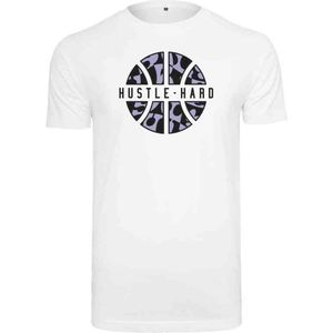 Mister Tee - Hustle Hard Heren T-shirt - Wit