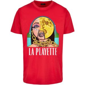 Mister Tee - La Playette Heren T-shirt - Rood