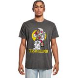 Mister Tee - Traveling Heren T-shirt - Grijs