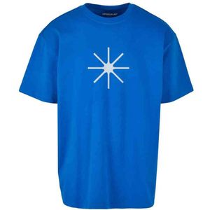 Mister Tee - Error Oversize Heren T-shirt - Blauw