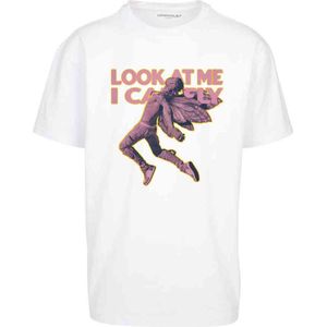 Mister Tee - Look Surdimensionné - T-shirt - Wit