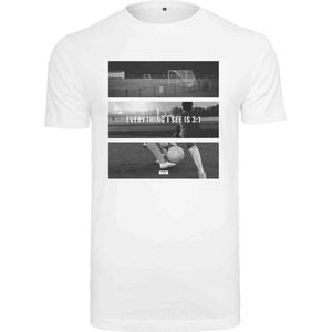 Merchcode - Football Coming Home 3:1 Heren T-shirt - Wit