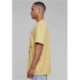 Mister Tee Upscale Disney Winnie The Pooh - Disney 100 Pooh Face Oversize Heren T-shirt - Geel