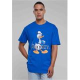 Mister Tee Upscale Donald Duck - Disney 100 Phooey Oversize Heren T-shirt - Blauw