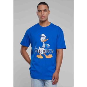 Mister Tee Upscale Donald Duck - Disney 100 Phooey Oversize Heren T-shirt - Blauw