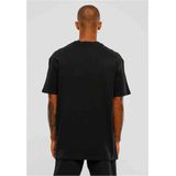 Mister Tee Upscale - Upscale Magazine Oversize Heren T-shirt - Zwart