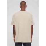 Mister Tee Upscale - God Loyalty Love Oversize Heren T-shirt - Beige