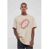 Mister Tee Upscale - God Loyalty Love Oversize Heren T-shirt - Beige