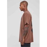 Mister Tee Upscale - Giza Oversize Heren T-shirt - Bruin