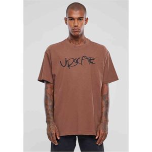 Mister Tee Upscale - Giza Oversize Heren T-shirt Bruin