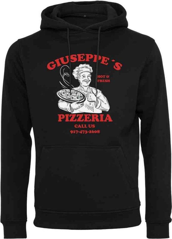 Mister Tee - Giuseppe's Pizzeria Hoodie trui - Zwart