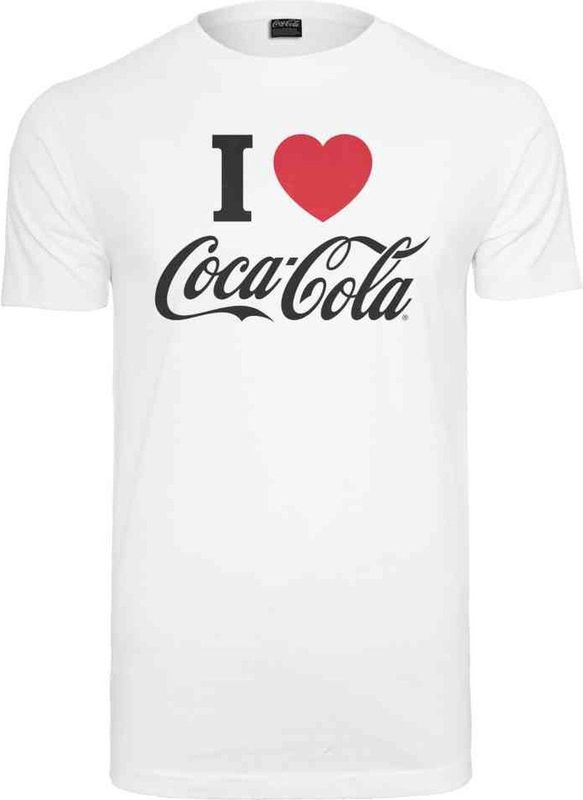 Merchcode T-Shirt "Merchcode Herren Coca Cola I Love Coke Tee", (1 tlg.)