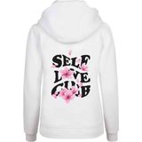 Miss Tee - Self Love Club Hoodie trui - Wit