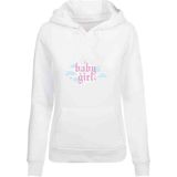 Miss Tee - Baby Girl Hoodie trui - Wit