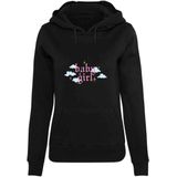 Miss Tee - Baby Girl Hoodie trui - Zwart