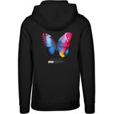 Mister Tee - Become the Change Butterfly 2 0 Hoodie trui - Zwart
