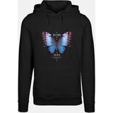 Mister Tee - Become The Change Butterfly Hoodie trui - Zwart