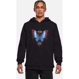 Mister Tee - Become The Change Butterfly Hoodie trui - Zwart
