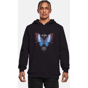 Mister Tee - Become The Change Butterfly Hoodie trui - Zwart