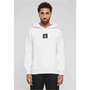 Mister Tee - Skelett Patch Hoodie trui - Wit