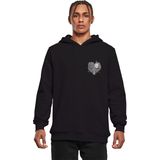 Mister Tee - Heart Cage Hoodie trui - Zwart
