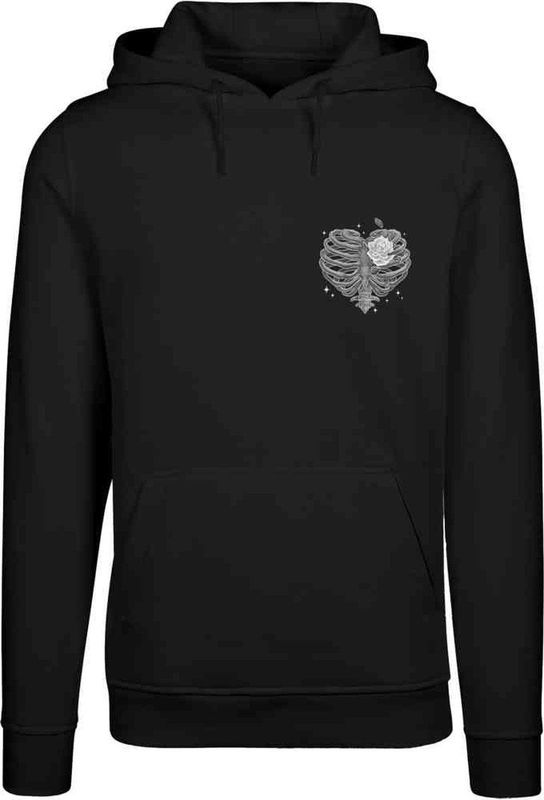 Mister Tee - Heart Cage Hoodie trui - Zwart