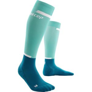 CEP - The Run - Compressiekousen - Ocean/Petrol - Kuitomtrek 25-31 cm