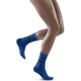 CEP Compression - Run Compression Mid Cut Socks - Zwart - Materiaal: Synthetisch
