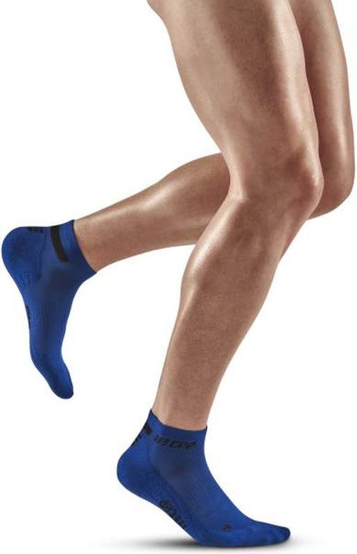Medi - The Run Compression Low Cut Socks - Dames - Zwart - Vezelmix