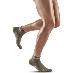 CEP - The Run Low Cut Socks V4 - Hardloopsokken - Olive