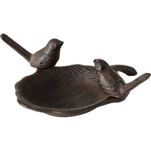 Relaxdays vogelbadje gietijzer, voor aan muur, hangend, retro, decoratie, vogelbad voor vogels, HBD 24x28x14 cm, wit Relaxdays vogelbadje gietijzer, voor aan muur, hangend, retro, decoratie, vogelbad voor vogels, HBD 24x28x14 cm, wit