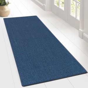 Karat Tapijtloper - Sisal Vloerkleed - Sylt - Blauw - 66 x 300 cm