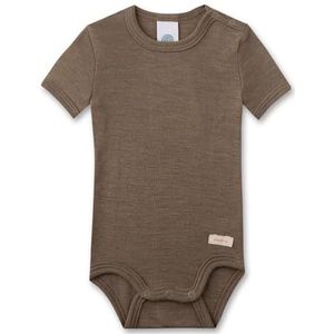 Sanetta - Kids Wool Body S/S - Merino-ondergoed - Bruin