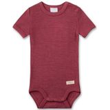 Sanetta - Kids Wool Body S/S - Merino-ondergoed - Rood