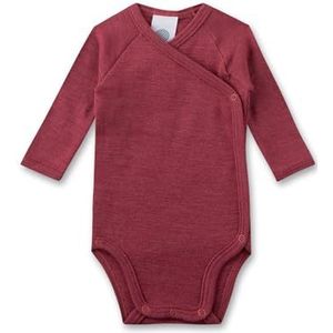 Sanetta Kids Wrapover Body 1/1 Wool Merino-ondergoed (Kinderen |rood)