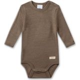Sanetta - Kids Wool Body L/S - Merino-ondergoed - Bruin