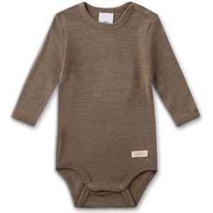 Sanetta - Kids Wool Body L/S - Merino-ondergoed - Bruin