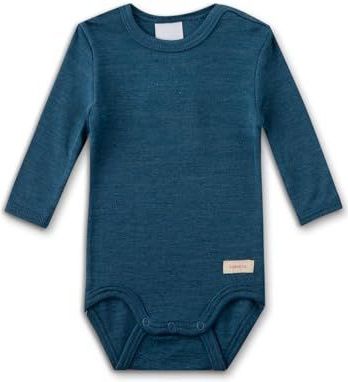 Sanetta - Kids Wool Body L/S - Merino-ondergoed - Blauw