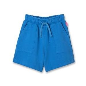 Sanetta Kindershort voor jongens, mousseline, 100% katoen, blue aqua, 98 cm